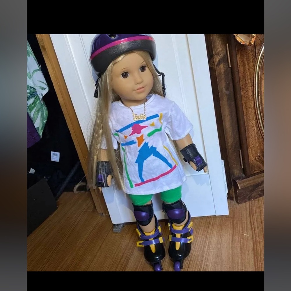 American Girl Pleasant Company RollerSkates Outfit